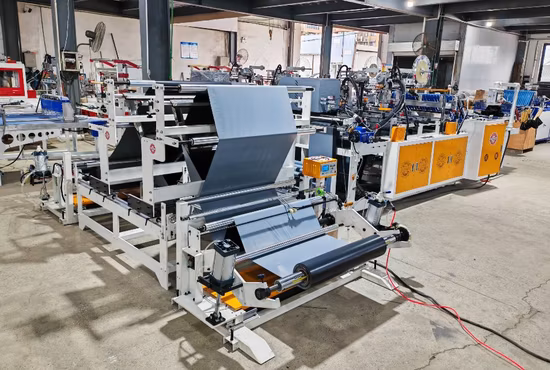 T automática de plástico de doble línea de alta velocidad