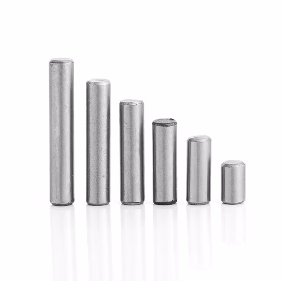 Pasador de resorte de bloqueo ranurado con dientes dentados de acero JIS B 2808